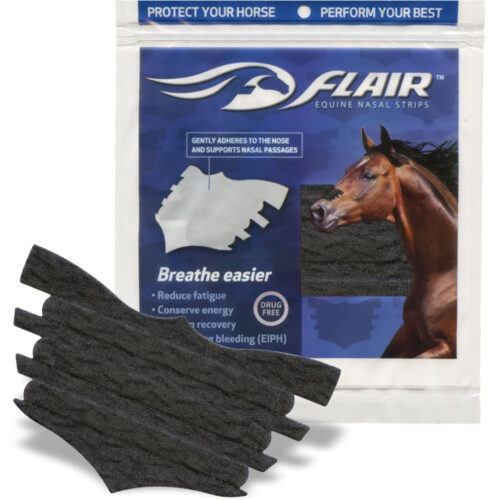 Flair Equine Nasal Strips Black 6 pack
