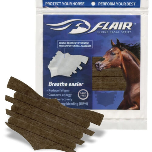 Flair Equine Nasal Strips Brown 6 pack